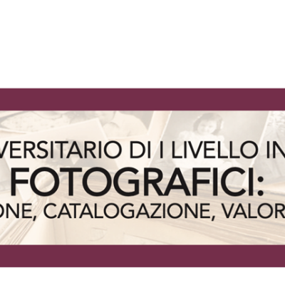 Master di I livello in Archivi Fotografici Università degli Studi di Trieste